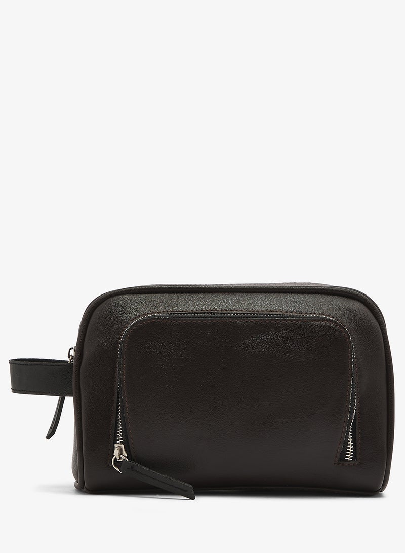 Robert Wood Spacious Storage Wash Bag - Image 2